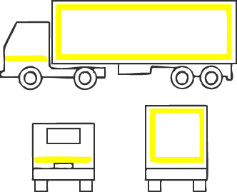 Контурная маркировка транспортного средства Контурная маркировка транспортного средства